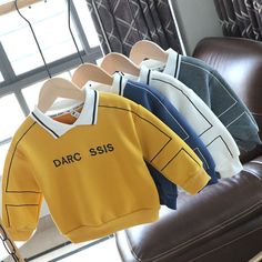 Pattern: solid Color: white, gray, yellow, blue Height: 80,90100110120 Thickness: thickening Sleeves: long sleeves Fabric: Cotton Gender: neutral, boy, girl Launch: Autumn 2021 Season: Winter Yellow Long Sleeve Cotton Sweatshirt, Yellow Letter Print Long Sleeve Sweater, Yellow Cotton Long Sleeve Sweatshirt, Yellow Long Sleeve Sweater With Letter Print, White Long Sleeve Sweater For School, School Sweater With Letter Print And Long Sleeves, White Long-sleeve Sweatshirt For School, White Long Sleeve Sweatshirt For School, Yellow Long Sleeve Sweater