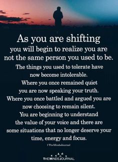 a person standing in front of a sunset with the words as you are shifting, you will