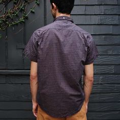 This is the short sleeve version of our every day essential single needle shirt. named for the refined stitching along the seams the single needle shirt is a steven alan classic. features a button-down collar front button placket closure a single chest pocket and the perfect sleeve length. the overall length is meant to be untucked and un-fussy. Plaid Short Sleeve Camp Shirt With Relaxed Fit, Classic Short Sleeve Camp Shirt For Casual Gatherings, Classic Short Sleeve Shirt For Casual Gatherings, Plaid Short Sleeve Shirt For Everyday, Short Sleeve Shirt With Welt Pockets For Everyday, Plaid Short Sleeve Shirt With Relaxed Fit, Gingham Cotton Short Sleeve Shirt, Classic Short Sleeve Shirt With Welt Pockets, Fitted Short Sleeve Shirt With Welt Pockets