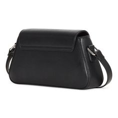 Store your essentials for a night out or a casual outing in this chic Arizona Jean Co. women's bag. Crafted from black faux leather for a sleek look, it features silver-tone hardware, a fold-over flap with a snap closure, and a thick strap to wear over the shoulder. Features: Accessory PocketClosure Type: SnapMetal Color: Silver ToneMeasurements: 2 Width/Inches, 6 Height/InchesMax Strap Drop Length: 12 InchesBase Material: 100% PolyurethaneLining Material: PolyesterCare: Wipe CleanCountry of Or… Black Rectangular Saddle Bag For Evening, Faux Leather Shoulder Baguette Bag For Evening, Chic Clutch Saddle Bag For Travel, Evening Baguette Bag With Removable Pouch In Faux Leather, Evening Faux Leather Baguette Bag With Removable Pouch, Black Rectangular Evening Saddle Bag, Chic Travel Saddle Bag Shaped Like A Clutch, Evening Shoulder Baguette Bag In Faux Leather, Black Faux Leather Clutch Bag