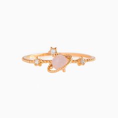 I Need Space Ring – Girls Crew Pink Cute Rings For Anniversary, Pink Gemstone Stackable Promise Rings, Cute Pink Rings For Promise, Dainty Pink Crystal Ring, Dainty Pink Heart Open Ring, Pink Rose Quartz Promise Ring, Dainty Pink Open Heart Ring, Cute Pink Promise Ring, Pink Gemstone Birthstone Ring With Open Shape