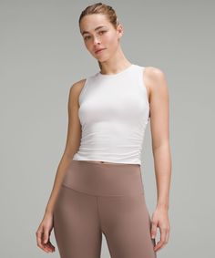 License to Train Tight-Fit Tank Top | Women's Sleeveless & Tank Tops | lululemon Social Impact, Womens Tank, Workout Tank Tops, Sleeveless Tank, Sleeveless Tank Top, Shirt Outfit, Fabric Material, Tank Shirt, Tank Top Shirt