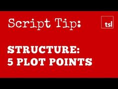 a red background with the words script tips first 10 pages 5 key elements on it