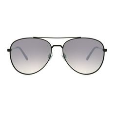 Crafted from matte black metal, these Foster Grant mens sunglasses are seriously sharp. The classic aviator style gets its modern look from a cool, monochromatic colorway and durable, scratch- and impact-resistant smoke/silver mirror lenses. Your eyes will also be shielded from harmful rays with 100% UVA-UVB lens protection. Worn for over 90 years by global icons and trendsetters, Foster Grant is the original American sunglass brand. Foster Grant believes in eyewear that is effortlessly fashion Aviators Women, Global Icon, Aviator Style, Sports Sunglasses, Gold Sunglasses, Black Sunglasses, Sunglasses Branding, Silver Mirrors, Aviator Sunglasses