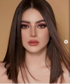 Mekap Mata, Elegant Makeup, Glamour Makeup, Makeup Looks Tutorial, Makeup For Brown Eyes, Medium Length Hair Cuts, Pretty Makeup, Eye Makeup Tutorial