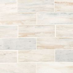 MSI Angora Subway Tile Polished 2x6 Hall Flooring, Marble Subway Tiles, Luxurious Showers, Stone Mosaic Tile, Marble Polishing, Beige Marble, Beige Tones, Kitchen Fireplace, Subway Tile Backsplash