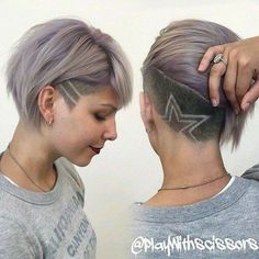 Hip Hairstyles, Looks Pinterest, Short Hair Undercut, Punk Hair, Hair Tattoos, Penteado Cabelo Curto, Undercut Hairstyles, Haircut For Thick Hair