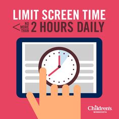 Kids and teens should limit screen time to no more than two hours daily. #healthtips Leptin Resistance, Remove Belly Fat, Meal Times, Health Tips For Women, Health Smoothies