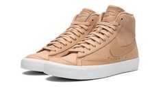 Shop BLAZER MID ’77 PREMIUM WMNS "Vachetta Tan" at Stadium Goods, the world's premier marketplace for authentic sneakers and streetwear. Fast shipping, easy returns. Blazer 77, Nike Blazer Mid 77, Nike Blazer Mid, Nike Blazers Mid, Tan Shoes, Nike Basketball Shoes, Stadium Goods, Blazer Mid, Nike Blazer