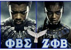 an image of two black men with white birds on their foreheads and the words obb zob written in blue