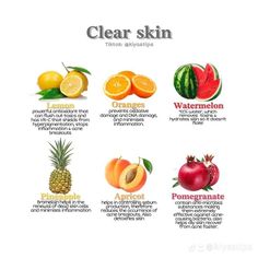 Juice Clense, Holistic Ali, Gym Fails, Foods For Clear Skin, Food Tiktok, Food For Glowing Skin