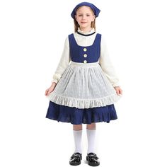 PRICES MAY VARY. 80% Cotton, 20% Polyester Imported Traditional german bavarian beer maid dress Little Red Riding Cosplay Costume, oktoberfests make your girls sweet and cute. What you will receive: Dress,Blouse,Apron,Bandana. Attention:Please check our size chart carefully before you purchase the costume. Occasions:Perfect for daily wear, Halloween, theme party, cosplay, on the stage,Cross dress party,Christmas,Role Play, Masquerade Ball,Oktoberfest,carnival etc. About US: We are professional c Poor Clothes, 17th Century Dress, Little Match Girl, Beer Maid, Masquerade Dress, Halloween Theme Party, Oktoberfest Dress, Farm Dress, Oktoberfest Costume