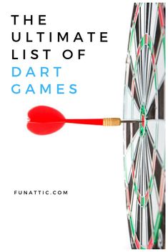 the ultimate list of dart games