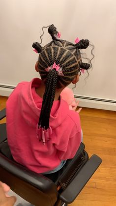 Instagram Kiddie Hairstyles Braids, Braided Hairstyles For Preteens, Little White Girl Braid Styles Ponytail, Kids Feedins Braids, Cute Kid Hairstyles Braided, Braided Hairstyles Black Girls Kids, Ponytail Braid Hairstyles Black Kids, Hairstyles Little Kids Black, Kid Hairstyles Black Braids