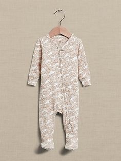 Luxury with every first step, this precious footed one-piece pajama is made from sumptuous organic cotton with a special brushed finish that creates an ultra soft, flannel-like handfeel.  Footed bottoms are adorned with little giraffes to accompany b Baby Luxury, Sweetest Dreams, One Piece Pajamas, Northern Territory, Giraffes, Oh Baby, First Step, Bump, Banana Republic