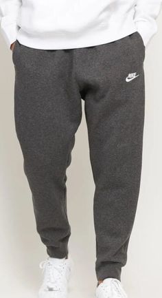 Nike Sportwear Club Fleece Pant Sweatpants Charcoal Heather Anthracite BV2671-071 MEN'S SIZE XL NEW WITH TAGS ATTACHED NEVER WORN MSRP $55 ON NIKE Please look at photos, these pants look different in different light (as does anything.) I have taken pictures of the actual pants for sale with and without the flash, the photos with red screen writing. All the stock images are for the SAME pants, all are accurate. If you have any questions or want more photos please message me if you're unsure. PET Grey Sweatpants Men, Nike Fleece Sweatpants, Screen Writing, Red Screen, Eric Cartman, Nike Fleece, Joggers Pants, Fleece Sweatpants, Grey Sweatpants