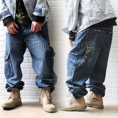 Men's Hip Hop Baggy Denim Trousers Streetwear Loose Jeans Pants Pockets Oversize   Condition: 100%  Brand new & High quality  Asian Size: 30-46  Material: Cotton Blend Color:Blue Occasion : Casual, Fashion Due to manual measurement, please allow 2-3cm error Dear friend: If you feel difficult to choose the size ,you can feel free to contact us, we will give you some suggestion,but it is for you reference only.   Payment   We only accept Paypal:  Auction Item Number, your Full Name and Shipping Ad Hip Hop Style Baggy Full Length Jeans, Baggy Full-length Hip Hop Jeans, Baggy Full Length Hip Hop Jeans, Hip Hop Straight Leg Cargo Jeans For Fall, Hip Hop Baggy Jeans With Five Pockets, Baggy Hip-hop Jeans For Fall, Hip Hop Style Jeans For Fall, Hip Hop Full Length Jeans For Fall, Fall Hip Hop Full Length Jeans