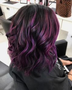 Blackberry Hair, Blackberry Hair Colour, Plum Hair, Ombre Hair Color