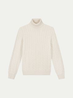 These Aurélien Dolcevita Cable Knit Sweater Ivory White for Men Large symbolize Mediterranean style and ultimate comfort. A combination of traditional details and a contemporary twist. This model is made in  Cashmere. The  Sweater are made entirely by hand in Italy. For exclusive, luxurious and handmade Italian Sweater you've come to the right place at Aurélien! Turtleneck For Men, Blue Cable Knit Sweater, Rollneck Sweater, Cream Knit Sweater, Cable Knit Turtleneck Sweater, Blue Knit Sweater, Roll Neck Sweater, Ribbed Turtleneck, Yellow Sweater