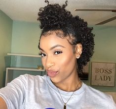 Natural Short Hair, Undercut Haircut, Cabello Afro Natural, Cute Natural Hairstyles, Short Hair Ideas, Glossy Hair, Penteado Cabelo Curto, Natural Hair Journey, Short Natural Hair Styles