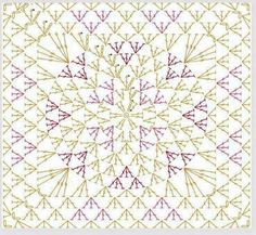 an abstract pattern with red and gold lines on white paper, in the shape of a star