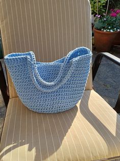 Crochet scandinavian style tote bag. Made of baby blue colour braided  rope cord. Perfect for a day , shopping, summer, holiday etc. Size: W- top 15''/ 38cm bottom 13  H- 13''/ 33cm, handles - length 19''/48cm Care:  machine wash 30C  Please note, that actual colour might vary due to computer monitor setting and lightening. Feedback is greatly appreciated:) Thank you for visit. Grazia Cheap Handmade Blue Crochet Bag, Blue Bucket Bag With Braided Handles For Shopping, Blue Bucket Bag With Braided Handles, Blue Shoulder Bucket Bag With Braided Handles, Blue Straw Bucket Bag With Braided Handles, Handmade Blue Bucket Beach Bag, Blue Shoulder Bag With Rolled Handles For Daily Use, Blue Shoulder Bag With Braided Double Handles, Blue Summer Bucket Bag