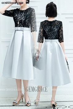 10% off now|Free shipping world-wide. Lace Ruffled Wedding Party Dress With Half Sleeves at GemGrace. Click to learn our pro custom-made service for wedding dress, formal dress. View #WeddingGuestDresses for more ideas. Elegant Formal Lace Dress With 3/4 Sleeves, Elegant Lace Dress With 3/4 Sleeves For Formal Occasions, Elegant Lace Dress With 3/4 Sleeves For Weddings, Elegant Fitted Lace Dress With Half Sleeves, Formal Half-sleeve Lace Dresses, Elegant Half Sleeve Lace Evening Dress, Elegant Short Sleeve Lace Dress For Prom, Elegant Half Sleeve Dresses With Lace Trim, Lace Dresses With Half Lace Sleeves