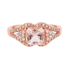 This collection features an array of magnificent morganites! Accented with diamonds these rings are made in rose gold and present a classic yet elegant look. Classic morganite ring in 18K rose gold with diamonds. Morganite: 1.2 carat cushion shape. Diamonds: 0.26 carat, G colour, VS clarity. Gold: 3.48g, 18K rose gold. Ring Size: US 6.75 - Size can be adjusted for free upon request - please reconfirm with your order. R754 2 Carat Ring, Morganite Ring, Naha, 2 Carat, Jewelry Rings Engagement, Morganite, 18k Rose Gold, Ring Verlobung, Or Rose