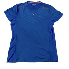 Mizuno Blue Shirt Small Nwt Brand New With Tags Blue Go-dry T-shirt For Running, Blue Casual Tops For Running, Casual Blue Tops For Running, Sporty Blue Shirt For Sports, Blue Moisture-wicking Running Top, Blue Shirt, Color Blue, Man Shop, Mens Shirts