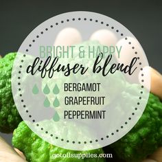 Bright and Happy Diffuser Blend With Bergamot, Grapefruit and Peppermint Essential Oils gotoilsupplies.com #gotoilsupplies #diffuserblend #diffuserblends #bergamotessentialoil Aromatherapy Recipes, Essential Oil Diffuser Recipes, Oil Diffuser Recipes, Cedarwood Oil, Citrus Essential Oil, Bergamot Essential Oil, Diffuser Blend, Diffuser Recipes