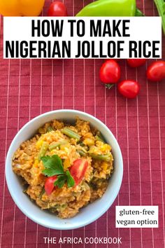 Do you love visiting Nigeria and miss the country's amazing Jollof Rice once you're home? Bring the best of Nigeria home with you and make this perfect Nigerian Jollof Rice! nigerian food | what to eat in nigeria | nigerian cuisine | authentic nigerian food | what to eat when you travel to nigeria | nigerian traditional food | nigerian foods | nigerian dishes | best nigerian food | nigerian traditional dishes | traditional nigerian dishes | best nigerian side dishes | nigerian rice dishes Nigerian Jollof Rice Recipe, Jollof Rice Nigerian, Nigerian Rice, Food Nigerian, Nigerian Jollof Rice, Jollof Rice Recipe, Nigerian Meals, Nigerian Foods, Nigerian Dishes