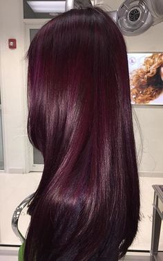 Dyed Long Hair Ideas, Dirty Blonde Hair With Purple Highlights, Hair Dye Ideas For Dirty Blonde, Best Hair Colour For Green Eyes, Red Ends On Brown Hair, Dyed Dark Hair, Hair Color Ideas For Green Eyes, Green Eyes Hair Color Ideas, Purple Short Hair