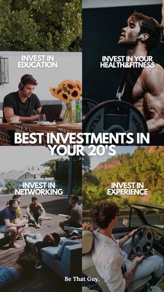 #selfimprovementtips #quotes #motivation #motivate #menstyle #investment #investing Mens Motivational Quotes, In Your 20s Aesthetic, Investing Aesthetic, Hustle Mentality, Mens Tips, Vision Board Success, New Years Resolution List, Accounting Career, Resolution List