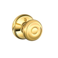 an image of a golden door knob