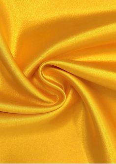 the yellow fabric is very soft and shiny