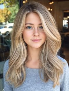 Naturally Blonde Hair With Highlights, Natural Blonde Color Ideas, Blonde Cool Tone, Best Blonde For Pale Skin, Darker Blonde Hair, Warm Dark Blonde, Blond Hair Brown Eyes, Natural Dark Blonde Hair, Dark Blonde Hair Color Ideas