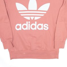 Item is in good used condition. >Size: XS >Armpit To Armpit: 23" >Armpit To Cuff: 18" >Collar To Hem: 31" Adidas Logo Sweatshirt For Fall, Fall Adidas Logo Sweatshirt In Athleisure Style, Long Sleeve Logo Tops In Athleisure Style, Athleisure Long Sleeve Tops With Logo, Sporty Logo Sweatshirt For Winter, Logo Print Sweatshirt For Sports Season, Logo Print Sportswear Sweatshirt For Sports Season, Sports Season Logo Print Sweatshirt, Athleisure Logo Print Sweatshirt For Sports Events