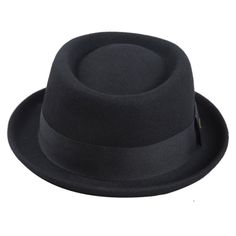 This classic and elegant Black Fedora Hat is the perfect accompaniment to a dressy and sober suit. Item Type: vintage hat Gender: unisex Material : Wool felt. Height: 12cm / 4,7" Classic Fall Formal Cloche Hat, Fitted Boater Hat With Short Brim For Fall, Fitted Fall Boater Hat With Short Brim, Fitted Wide Brim Hat For Derby, Classic Fitted Fedora For Derby, Fitted Fedora With Short Brim For Derby, Vintage Fedora For Fall Party, Formal Top Hat With Short Brim For Fall, Formal Curved Brim Top Hat For Fall