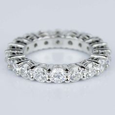 A beautiful Diamond Eternity Ring in Platinum! Eternity Ring Set, Stunning Diamond Rings, Expensive Diamond, Rings Ideas, Diamond Anniversary Bands, Future Engagement Rings, Rings Bands, Diamond Eternity Ring, Eternity Rings