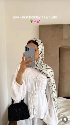 Hijabi Holiday Outfits, Hijabi Vacation Outfits, Summer Hijabi Outfits, Hijabi Summer, Hijabi Summer Outfits, Hm Outfits