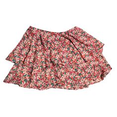 Cute Floral Skort! Perfect For Spring! Zara Pink Shorts For Summer, Zara Pink Summer Shorts, Casual Pink Floral Print Shorts, Pink Floral Print Shorts For Day Out, Feminine Pink Zara Bottoms, Zara Skort, Wrap Skort, Black Skort, Denim Skort