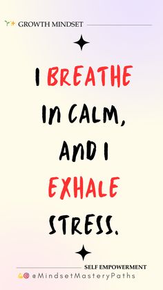 A grounding affirmation that encourages mindfulness and emotional release through focused breathing.#BreatheInCalm #LetGoOfStress #MindfulnessMatters #StayGrounded #ADHDAffirmations #DailyMantra #CalmAndPeaceful #MindfulBreathing #FocusOnYou #InnerPeaceJourney Emotional Release, Daily Mantra, Focus On Yourself, Inner Peace