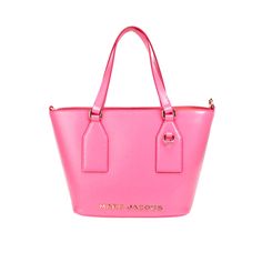 Style: Marc Jacobs Small Candy Pink Tote Crossbody Bag Material: Saffiano Leather Features: Adjustable/Detachable Crossbody Strap, Fabric Lined, Zip Closure, Inner Zip Pocket Measures: 9" L x 7.5" H x 4.5" D 12 Pm, Pink Tote, Candy Pink, Pink Candy, Pink Leather, Crossbody Strap, Leather Tote, Marc Jacobs, Bags Handbags