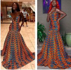 A beautiful mermaid / fishtail dress perfect for weddings, prom, birthday and any occasion you plan to look your best in. 100% African wax cotton Zipper at the back Length depends on the size ( you can leave your preferred length in the note to seller option while making your order) Wash with mild detergent. Do not bleach This can be made in other fabric options, please contact me for more details. This is made to order and can be custom fitted, please feel free to send your measurements if you Ankara Mermaid Dress, Dashiki Prom Dress, African Print Wedding Dress, Ankara Prom Dress, Prom Dress African, African Mermaid, African Print Maxi Dress, Printed Prom Dresses, Dashiki Dress