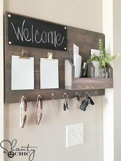 a wooden sign that says welcome to the pinterest app on an instagram page