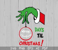 the grin's christmas svg files