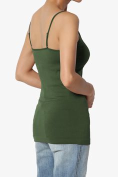 Camisole is spun from exceptionally soft nylon/spandex using a seamless knitting technique. An indispensable layering piece, straight hem for comfortable coverage and a flattering scoop neck that's finished with tonal trims. Seamless styles are suitable for many occasions. Great for activities such as yoga, jogging, pilates, barre, gym, etc. These tops are also appropriate to be worn as indoor and outdoor outfit: summer, vacation, travel, beach, pool party, club, daily use, casual, lounge, shopp Seamless Knitting, Pilates Barre, Neon Coral, Travel Beach, Tank Top Camisole, Sand Beige, Green And Khaki, Knitting Techniques, Vacation Travel