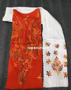 Description Material : Cotton Wash Care : Hand Washable Occasion : Casual Wear Touch and Feel - Comfortable and Soothing Sleeve-3/4 Sleeves Pant : One size Regular PACKAGE CONTAINS: Kurti and Pant set Chikan Kurta, Kurti Top, Chikankari Kurta, Kurta Cotton, Kurta Pant Set, Kurta With Pants, White Embroidery, Top Photo, Pant Set