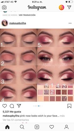 Rosa Make-up, Airbrush Make Up, Easy Glam, Friends Makeup, Makeup For Small Eyes, Rainbow Eye Makeup, Neutral Eye Makeup, Party Make-up