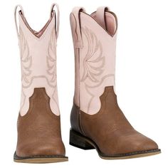 This pair of cowboy boots makes for a lovely gift for your toddlers/little Kids/Big Kids. Suitable for various daily outdoor activities. PLEASE READ THE SIZE CHART AND CHOOSE THE RIGHT SIZE BEFORE BUYING! We love our buyers, one-year quality assurance backed by Rollda! Size: 9 toddler.  Color: Pink.  Gender: unisex. Cowgirl Boots For Girls, Toddler Cowboy Boots, Girls Cowgirl Boots, Cowgirl Boots Square Toed, Boots For Kids, Kids Cowboy Boots, Boots For Girls, Girls Shoes Kids, Western Cowgirl